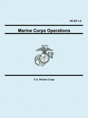 cover image of Marine Corps Operations (MCDP 1-0)
